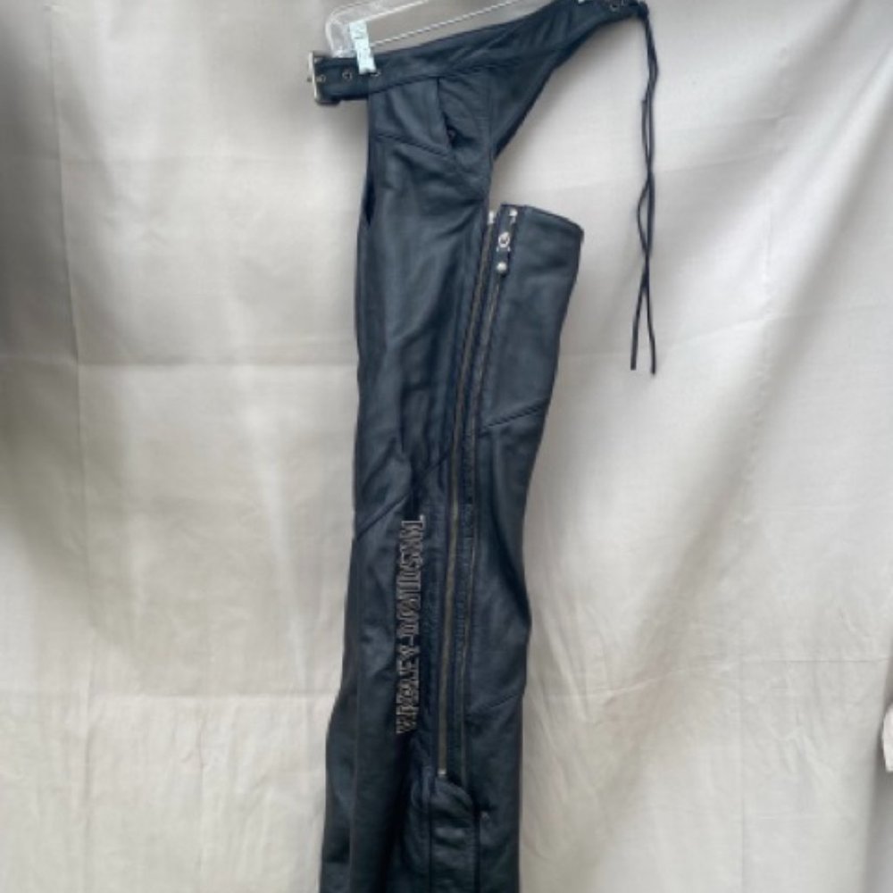 Harley-Davidson Deluxe Leather Chaps Size XS